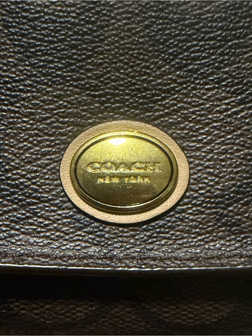 Coach Peyton Signature Envelope Snap Wallet with Pouch - Picture 10 of 11